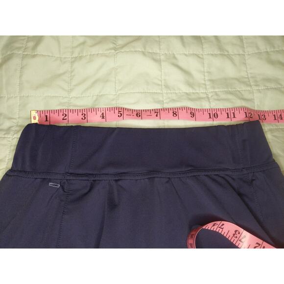 Brooks Womens S Athletic Tennis Skirt Equilibrium Technology Navy Gray - Picture 6 of 7